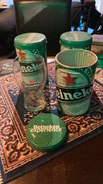 Heineken blikken met inhoud, Ophalen of Verzenden, Nieuw, Glas of Glazen, Heineken