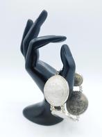 Zilveren armband van 4 Wilhelmina rijksdaalders, 19 cm, Verzenden, Zilver, Armband