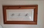 Grenen lijst potloodtekening Knorretje.62x34.Winnie de Pooh, Ophalen of Verzenden, Zo goed als nieuw, Minder dan 50 cm, Minder dan 50 cm