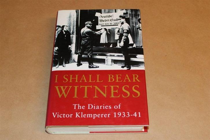 I shall bear witness : The diaries of Victor Klemperer 1933-, Boeken, Biografieën, Zo goed als nieuw, Sport, Ophalen of Verzenden