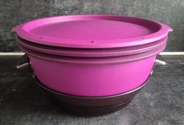 Tupperware Microgourmet 4-delig Paars NIEUW beschikbaar voor biedingen