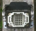 Stekker 24 polig chassisdeel, Harting, Gebruikt, Nb, Nb, Apparatuur