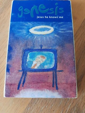 Cassette Single: Genesis – Jesus He Knows Me beschikbaar voor biedingen