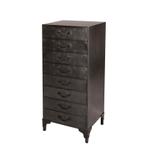 Industriële ladekast Vintage retro van Metaal IJzer Zwart, Minder dan 50 cm, Info@dehanzeherten.nl, De Hanze Herten BV, 5 laden of meer