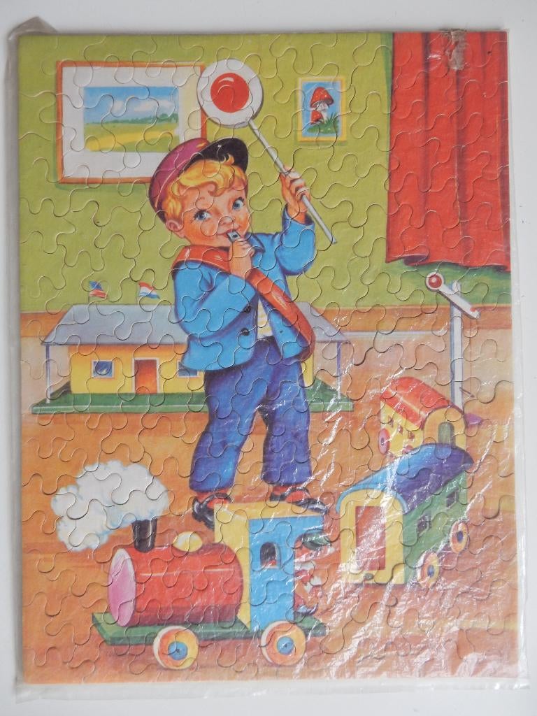 7 zeer oude legpuzzels (4 x V&D) Provincie Friesl/Groningen, Ophalen of Verzenden, 500 t/m 1500 stukjes, Gebruikt, Legpuzzel