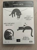 Love Cats Stampin Up stempelset, Ophalen of Verzenden, Zo goed als nieuw