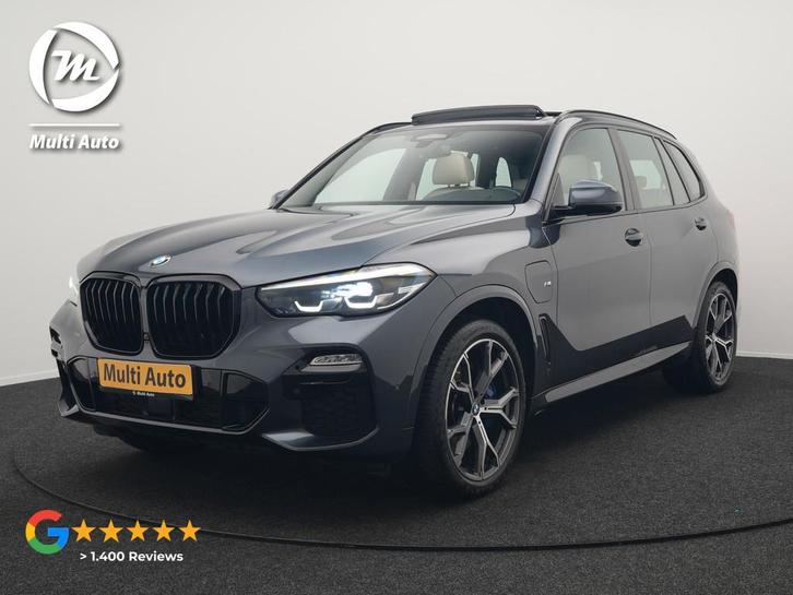 BMW X5 xDrive45e M Sport Plug In Hybrid 395pk Dealer O.H. PH, Auto's, BMW, Bedrijf, Te koop, X5, 360° camera, 4x4, ABS, Achteruitrijcamera