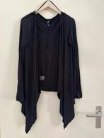 Dames overslag vest zwart tricot knit trui top maat S M, Ophalen of Verzenden, Zo goed als nieuw, Maat 36 (S), Zwart