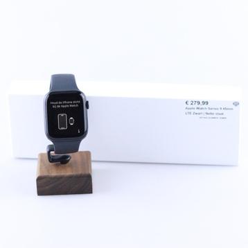 Apple Watch Series 9 45mm LTE Zwart | Nette staat beschikbaar voor biedingen
