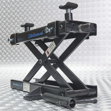 Minilift, schaarlift voor motoren - zwart van €99,- voor beschikbaar voor biedingen