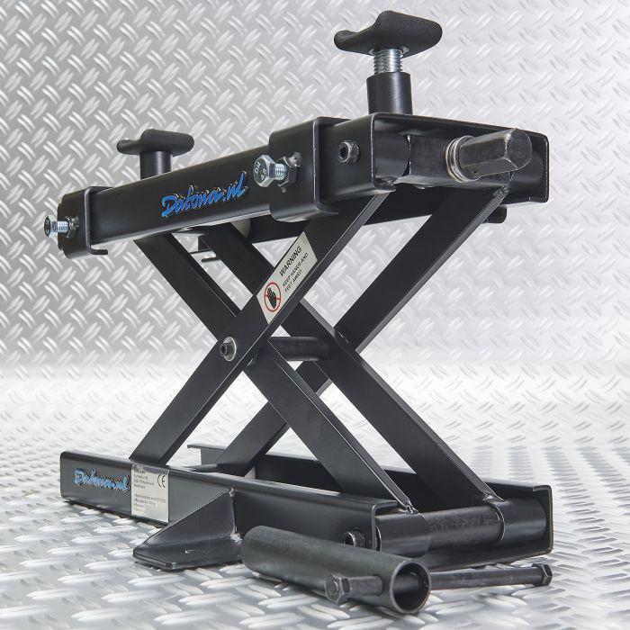 Minilift, schaarlift voor motoren - zwart van €99,- voor, Motoren, Accessoires | Overige, Zo goed als nieuw, Ophalen