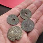 Lot van 4x Rekenpenning, Jeton Bodemvondsten, Ophalen of Verzenden, Overige landen, Setje