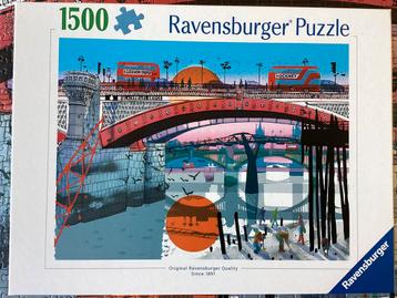Ravensburger puzzel 1500 stukjes Londen compleet als nieuw beschikbaar voor biedingen