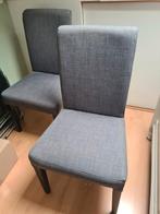 2 stuks IKEA Henriksdal eetkamerstoel, Huis en Inrichting, Stoelen, Ophalen, Zo goed als nieuw, Grijs, Twee