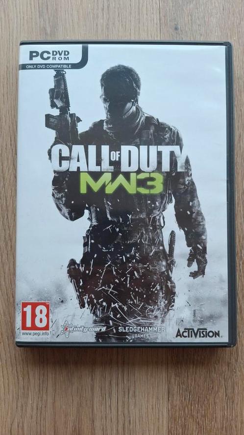 Call of Duty: MW3 - PC DVD-ROM, Spelcomputers en Games, Games | Pc, Gebruikt, Shooter, 1 speler, Vanaf 18 jaar, Online, Ophalen of Verzenden