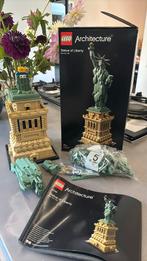 Statue of liberty / vrijheidsbeeld LEGO 21042, Ophalen of Verzenden, Zo goed als nieuw