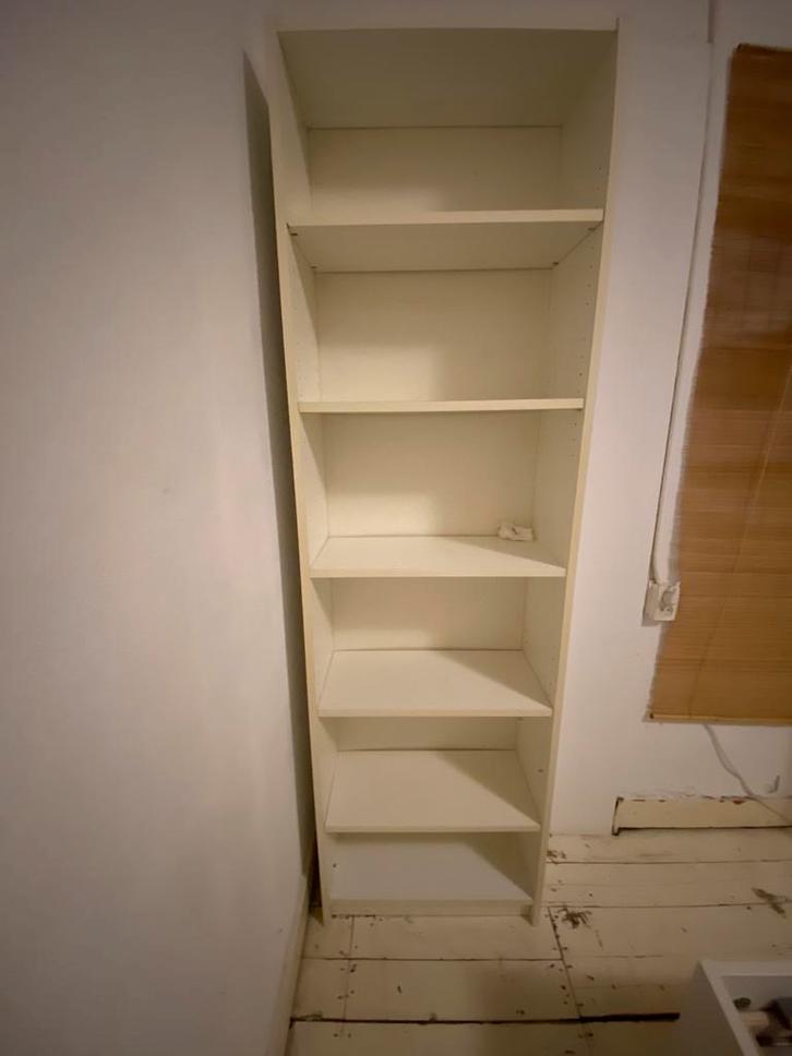 Billy kast met verhoger, Huis en Inrichting, Kasten | Boekenkasten, Gebruikt, 50 tot 100 cm, 150 tot 200 cm, 25 tot 50 cm, Ophalen