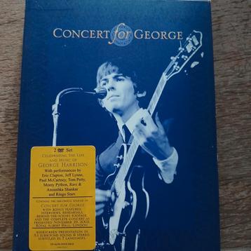 DVDx2 Concert for George (Harrison) beschikbaar voor biedingen