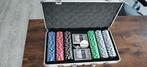 Poker Chip Set with Case, Hobby en Vrije tijd, Gezelschapsspellen | Kaartspellen, Een of twee spelers, Ophalen of Verzenden, Zo goed als nieuw