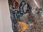 Boheems kristallen glazen, Antiek en Kunst, Antiek | Glas en Kristal, Ophalen of Verzenden