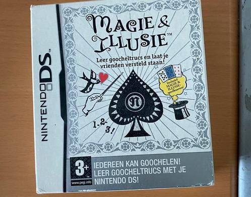 Magie & Illusie compleet + de speelkaarten (DS), Spelcomputers en Games, Games | Nintendo DS, Zo goed als nieuw, 1 speler, Vanaf 3 jaar