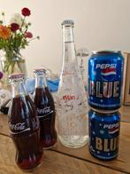 Coca-Cola, Pepsi Blue, Evian - Limited Editions, Ophalen of Verzenden, Zo goed als nieuw