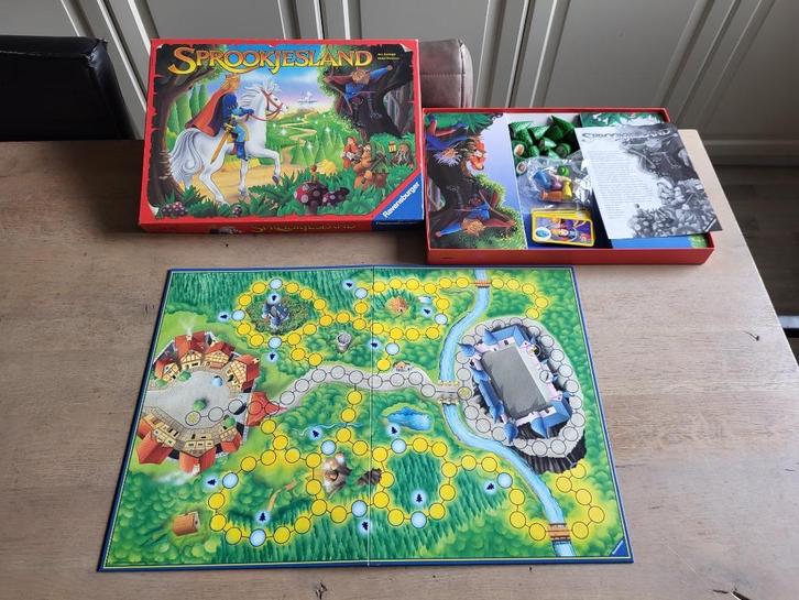 spel Sprookjesland zgan!, Hobby en Vrije tijd, Gezelschapsspellen | Bordspellen, Gebruikt, Een of twee spelers, Drie of vier spelers