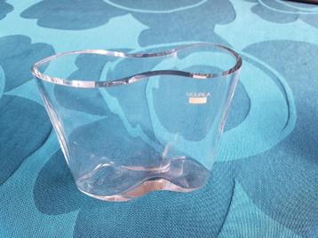 Fins design glas, Muurla Ratia glas Finland, strak vaasje beschikbaar voor biedingen
