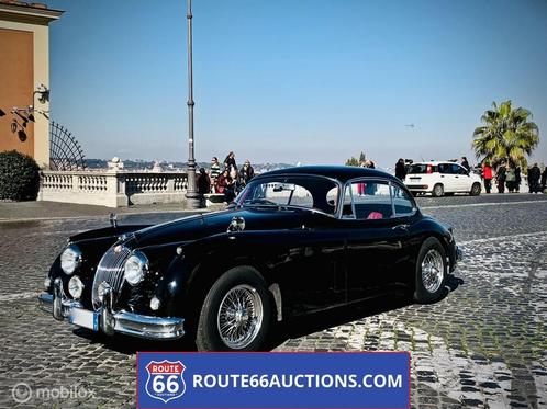 Jaguar XK150 1961 | Route 66 Auctions, Auto's, Oldtimers, Bedrijf, Te koop, Jaguar, Benzine, Coupé, Handgeschakeld, Zwart