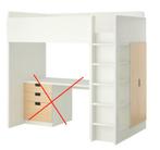 Hoogslaper stuva ikea, Ophalen, Gebruikt, Hoogslaper