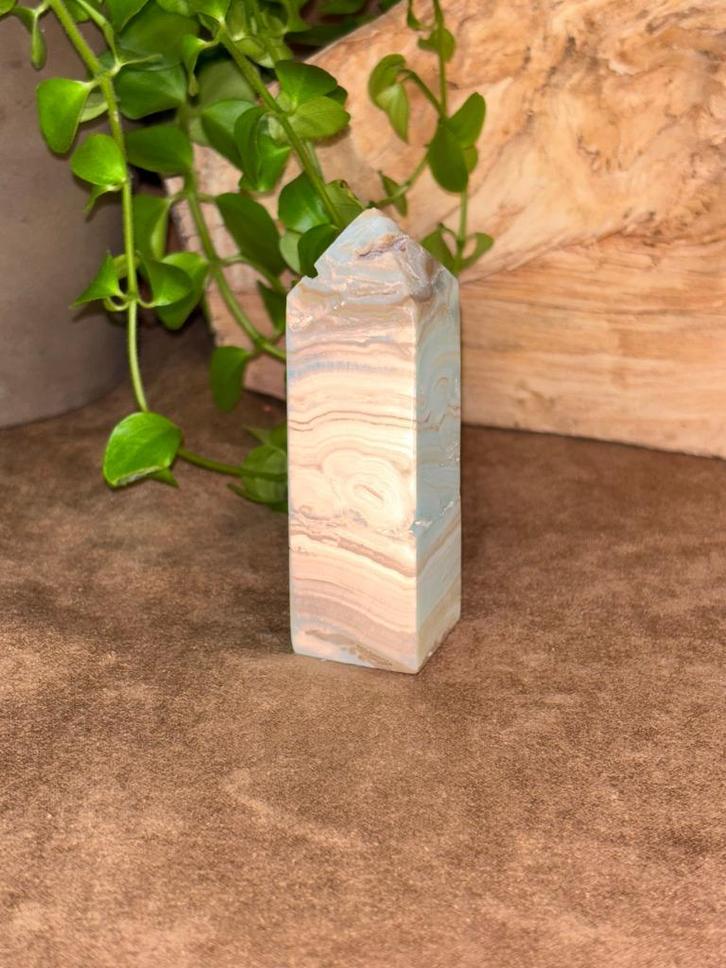 Blauwe Aragoniet, Verzamelen, Mineralen en Fossielen, Mineraal, Ophalen of Verzenden