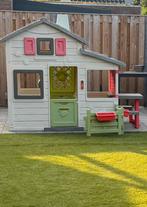 Smoby speelhuis in goede staat, Kinderen en Baby's, Speelgoed | Buiten | Speelhuisjes, Ophalen, Zo goed als nieuw, Kunststof