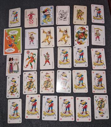Vintage "jokers" , 30 verschillende beschikbaar voor biedingen