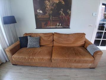 L'ancora collection 4 zits bank, echt leer beschikbaar voor biedingen
