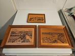 3 koperets / kopergravures uit Curaçao, Ophalen