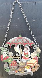 Kruid. Muurhanger. Handpainted. Ca '20/'40. 10.5/12 cm ., Ophalen