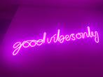 Neon Lamp 'Good Vibes Only', Ophalen of Verzenden, Zo goed als nieuw