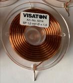 Visaton 5014 lucht spoel 1 mH ( 1 x ), Ophalen of Verzenden, Zo goed als nieuw