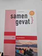 vwo Geschiedenis samengevat, Ophalen of Verzenden, Zo goed als nieuw, VWO, Geschiedenis