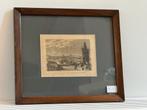 Nr 16 : Altstädter Brückenthurm - in Praag -, Antiek en Kunst, Kunst | Etsen en Gravures, Ophalen of Verzenden