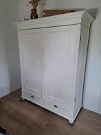 Massief houten kledingkast, Huis en Inrichting, Kasten | Kledingkasten, Ophalen, Gebruikt, 100 tot 150 cm, Oud grenen