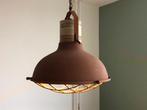 Mooie roestbruine industriële lamp, Ophalen, Zo goed als nieuw, Metaal, 50 tot 75 cm