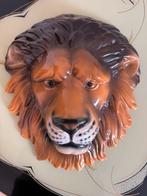 Wandmasker leeuw keramiek, Ophalen of Verzenden, Zo goed als nieuw, Dier