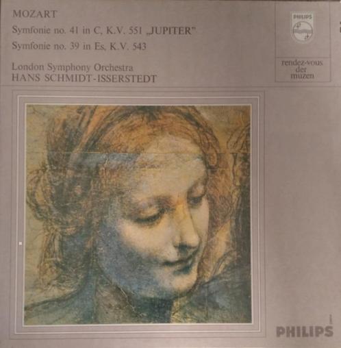 Mozart Hans Schmidt-Isserstedt Symphony No 41 Jupiter No 39, Cd's en Dvd's, Vinyl | Klassiek, Zo goed als nieuw, Classicisme, Orkest of Ballet