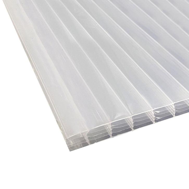 Polycarbonaat | kanaalplaat | 16 mm | overkapping | Opaal, Doe-het-zelf en Verbouw, Platen en Panelen, Nieuw, Overige materialen