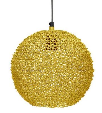 Metalen Hanglamp Kinderlamp Lamp Scoop Geel KidsDepot beschikbaar voor biedingen