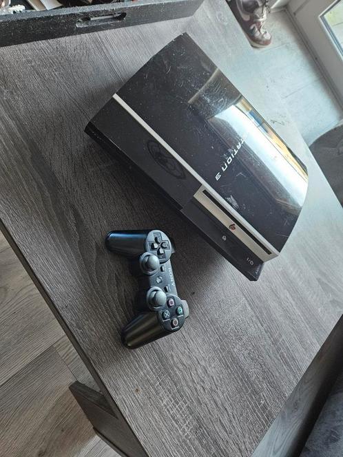 Playstation 3 inclusief accessoires, Spelcomputers en Games, Spelcomputers | Sony PlayStation 3, Zo goed als nieuw, Met 1 controller