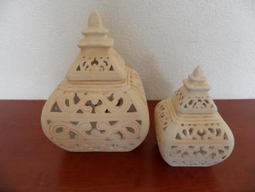 set houders voor waxinelicht of kaars - pyramide - oriental beschikbaar voor biedingen