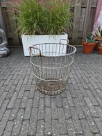 Aardappel/ Hout mand draadstaal., Ophalen, Zo goed als nieuw