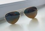 Ray-Ban Aviator Zonnebril Heren - Small, Gebruikt, Zonnebril, Bruin, Ophalen of Verzenden